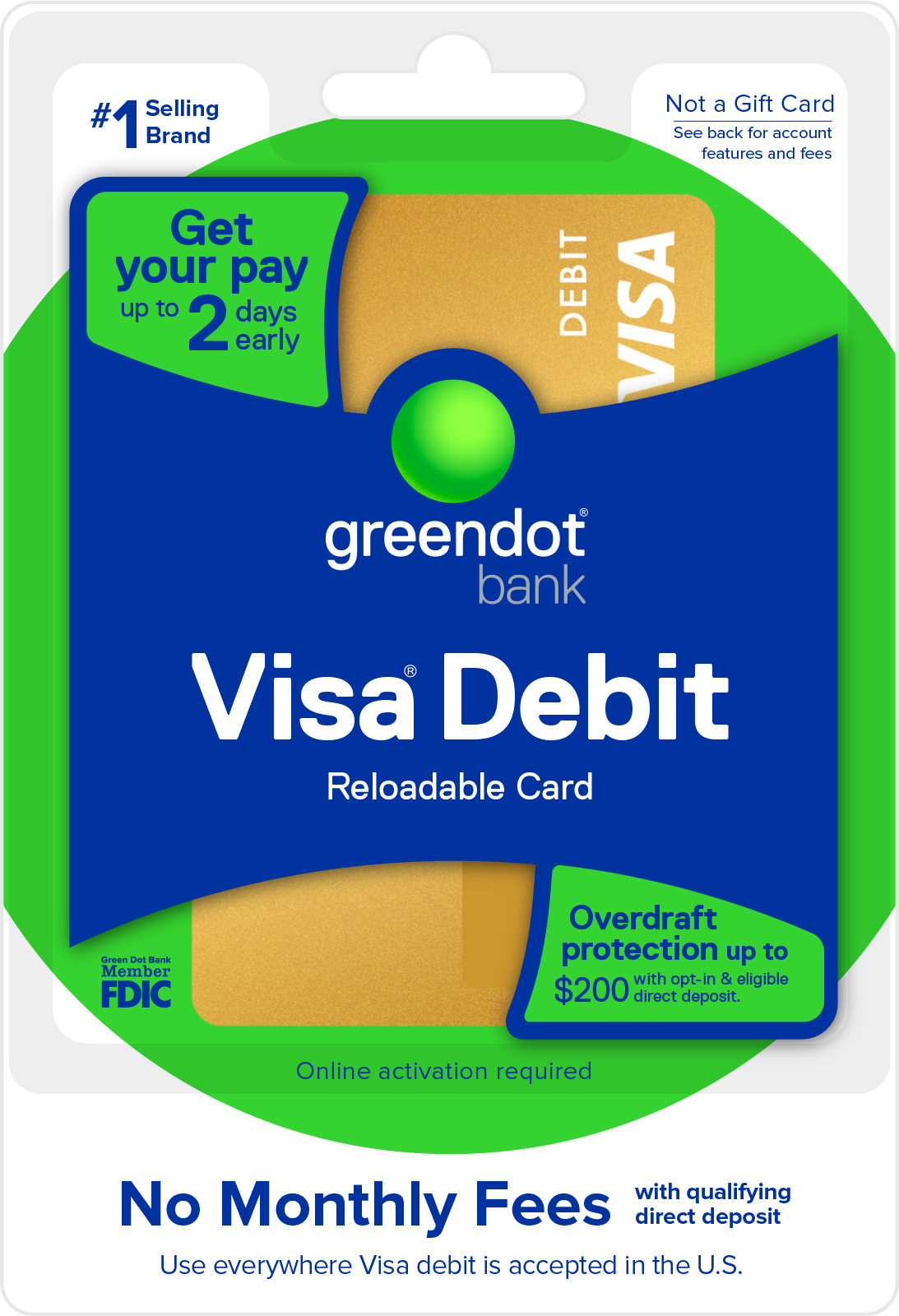 Everyday banking Visa Debit card