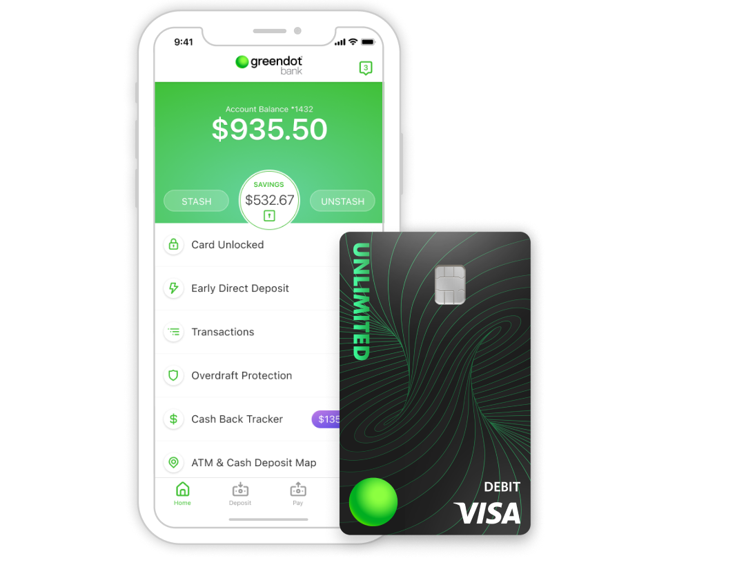 Mobile Bank Accounts & Debit Cards | Green Dot
